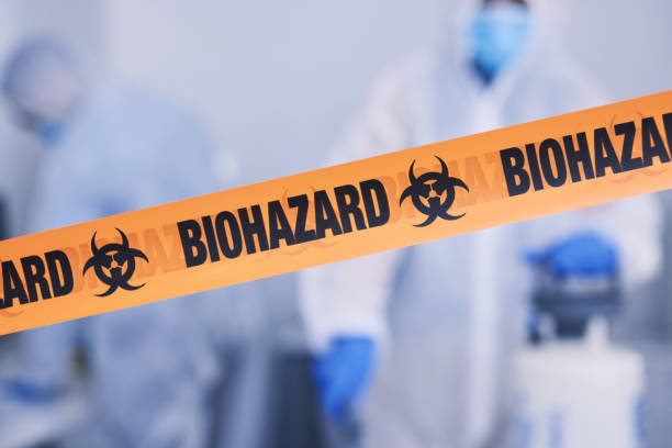 Professional Blood Cleanup technician working in Willis, TX